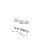 Boucles d'oreilles Jeanne en plaqué argent